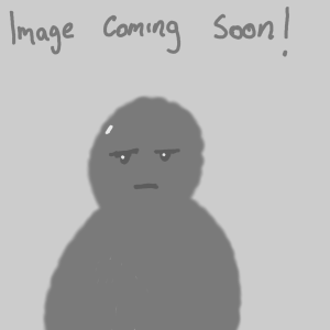 image of a stern man